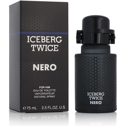 Iceberg Twice Nero pour lui Eau de Toilette 75ml - Maison Des Fragrances  Parfums
